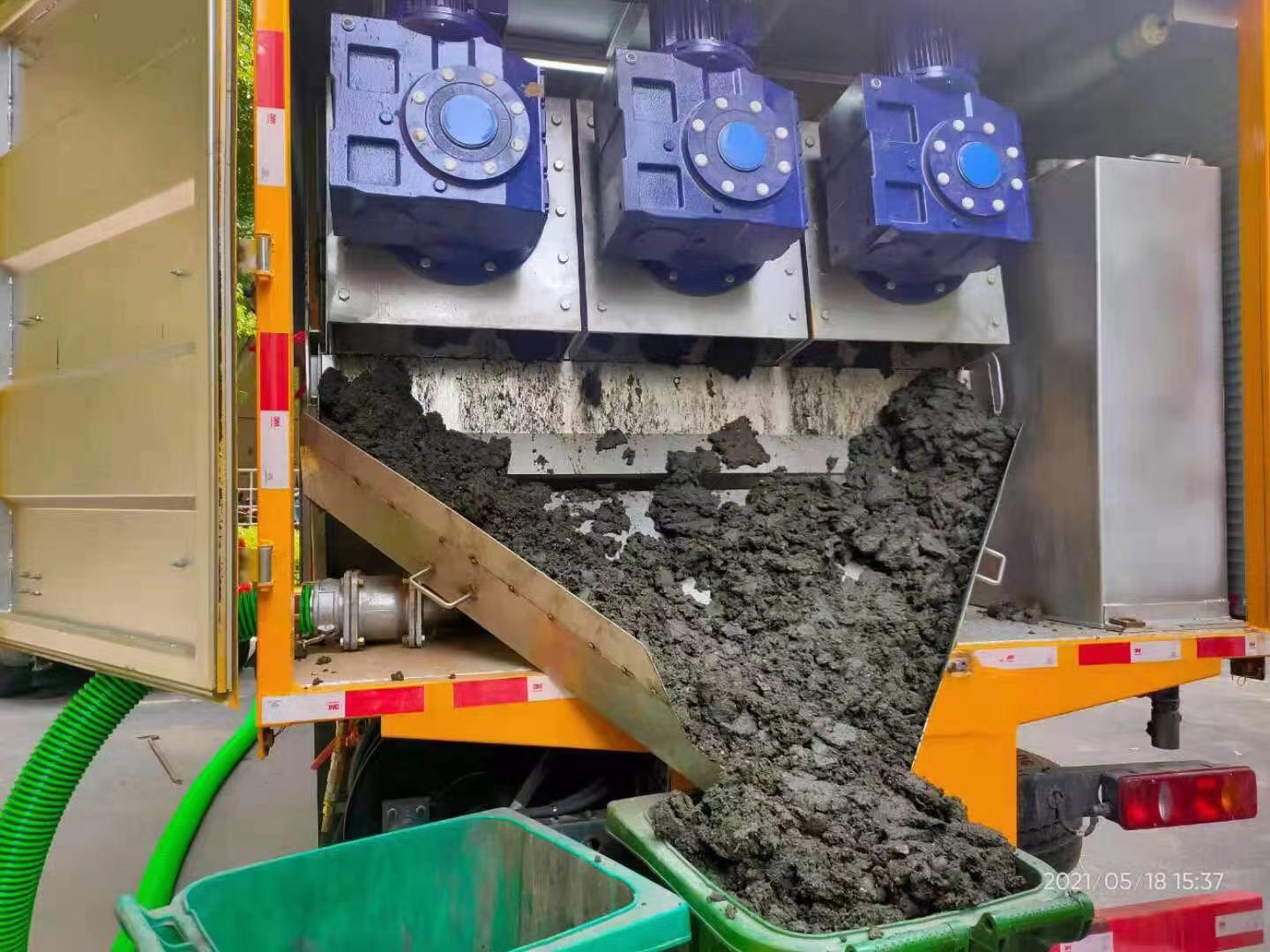 闽清化粪池清掏城市维护站-泥浆净化干湿分离处理